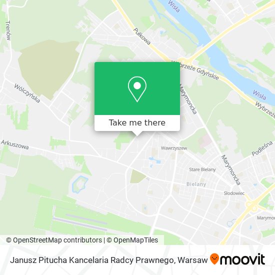 Janusz Pitucha Kancelaria Radcy Prawnego map