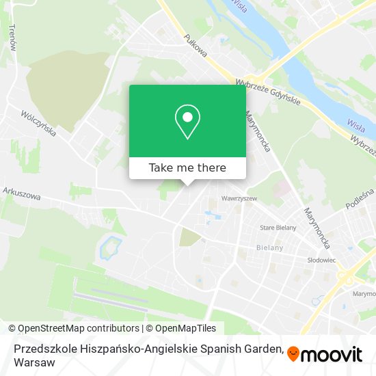 Przedszkole Hiszpańsko-Angielskie Spanish Garden map