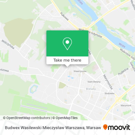 Budwex Wasilewski Mieczysław Warszawa map