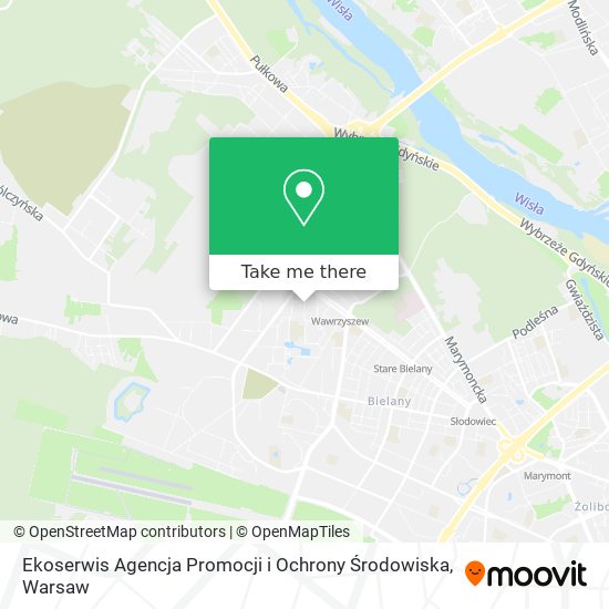 Ekoserwis Agencja Promocji i Ochrony Środowiska map