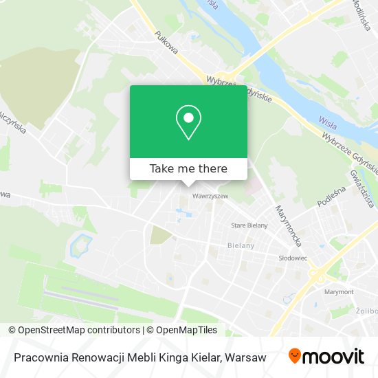 Pracownia Renowacji Mebli Kinga Kielar map