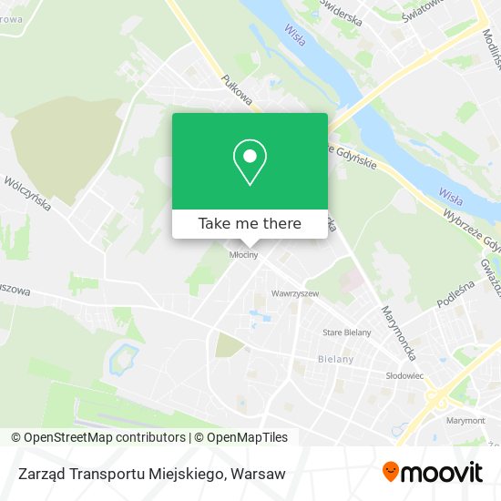 Zarząd Transportu Miejskiego map