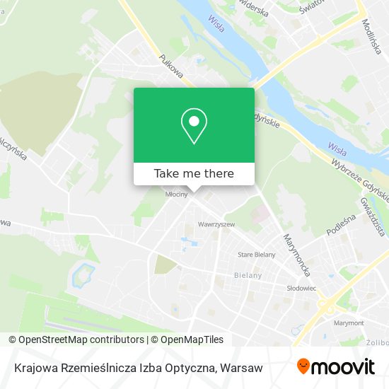 Krajowa Rzemieślnicza Izba Optyczna map