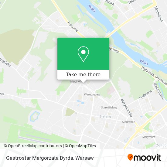 Gastrostar Małgorzata Dyrda map