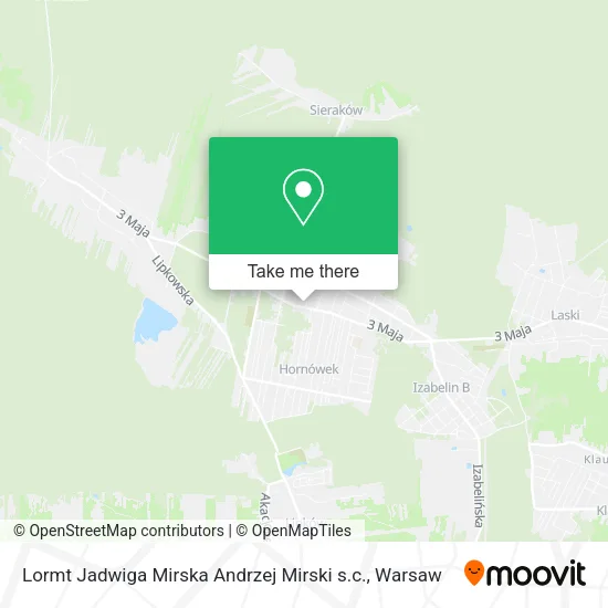 Lormt Jadwiga Mirska Andrzej Mirski s.c. map
