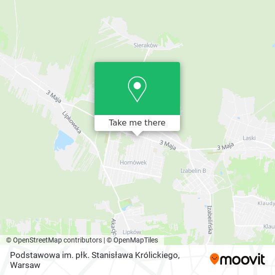 Podstawowa im. płk. Stanisława Królickiego map