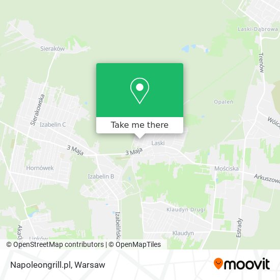 Napoleongrill.pl map