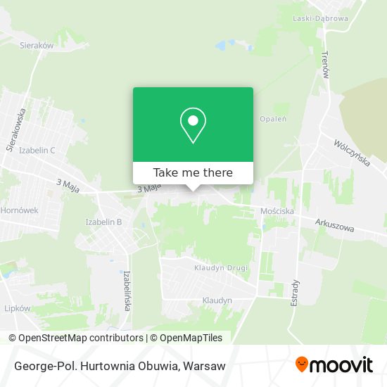 George-Pol. Hurtownia Obuwia map