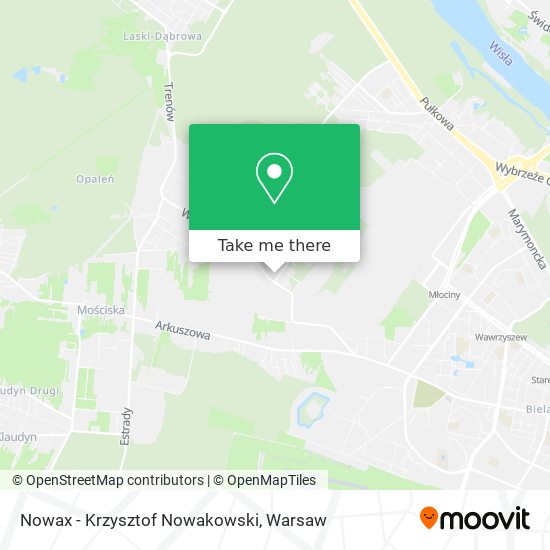 Nowax - Krzysztof Nowakowski map