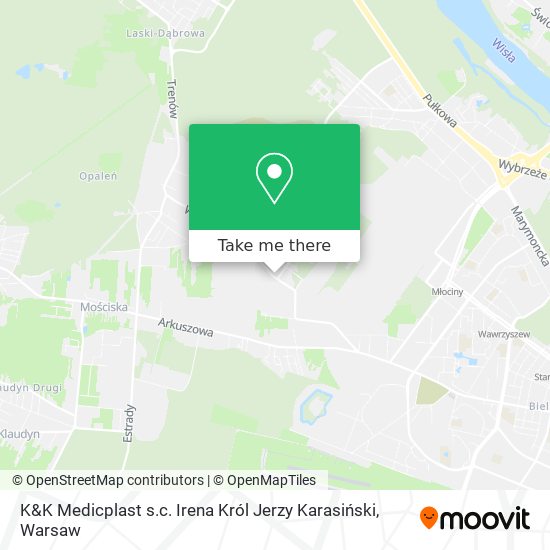 K&K Medicplast s.c. Irena Król Jerzy Karasiński map