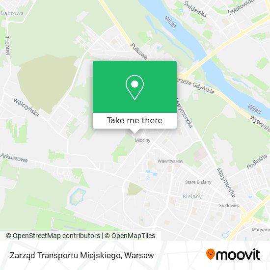 Zarząd Transportu Miejskiego map