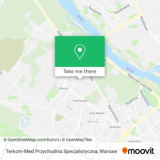 Terkom-Med Przychodnia Specjalistyczna map