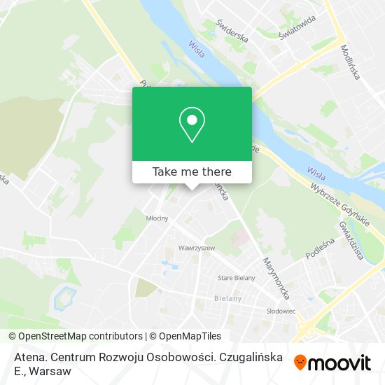 Atena. Centrum Rozwoju Osobowości. Czugalińska E. map