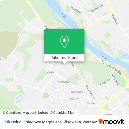 Mk Usługi Księgowe Magdalena Klisowska map