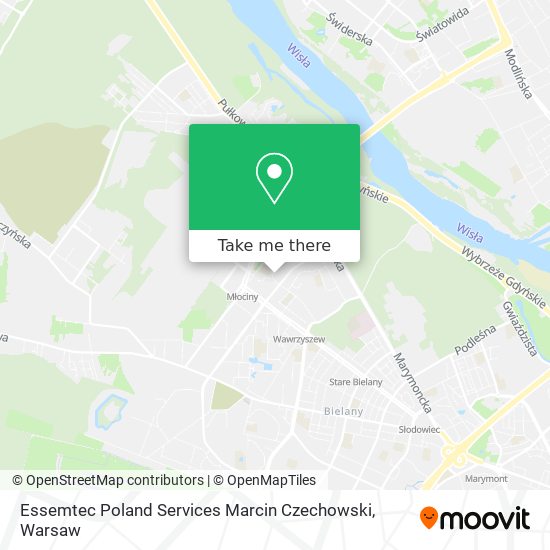 Essemtec Poland Services Marcin Czechowski map