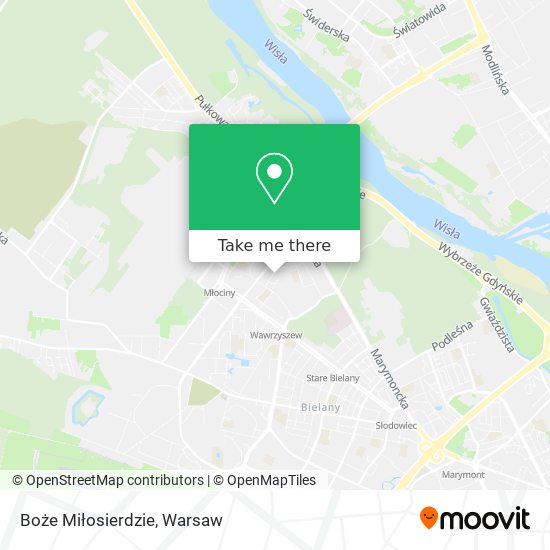 Boże Miłosierdzie map