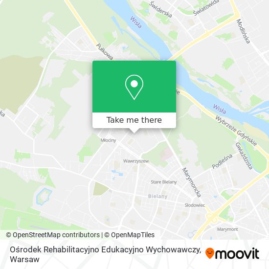 Ośrodek Rehabilitacyjno Edukacyjno Wychowawczy map