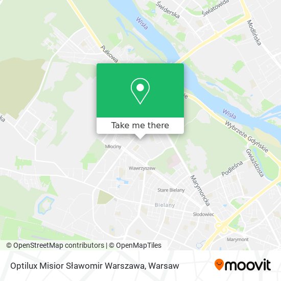 Optilux Misior Sławomir Warszawa map