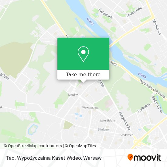 Tao. Wypożyczalnia Kaset Wideo map