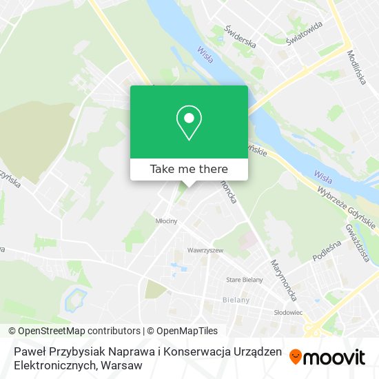 Paweł Przybysiak Naprawa i Konserwacja Urządzen Elektronicznych map