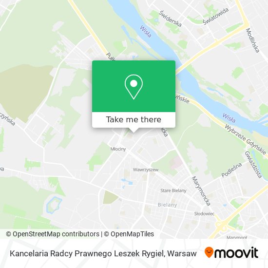 Kancelaria Radcy Prawnego Leszek Rygiel map