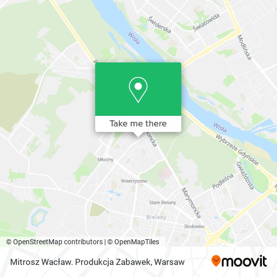 Mitrosz Wacław. Produkcja Zabawek map