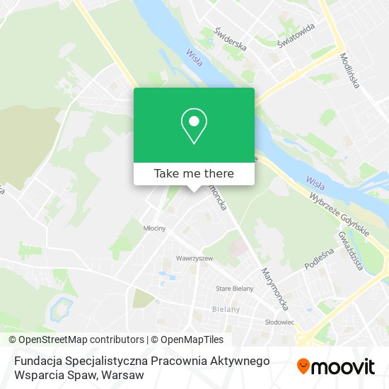 Fundacja Specjalistyczna Pracownia Aktywnego Wsparcia Spaw map