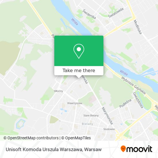 Карта Unisoft Komoda Urszula Warszawa