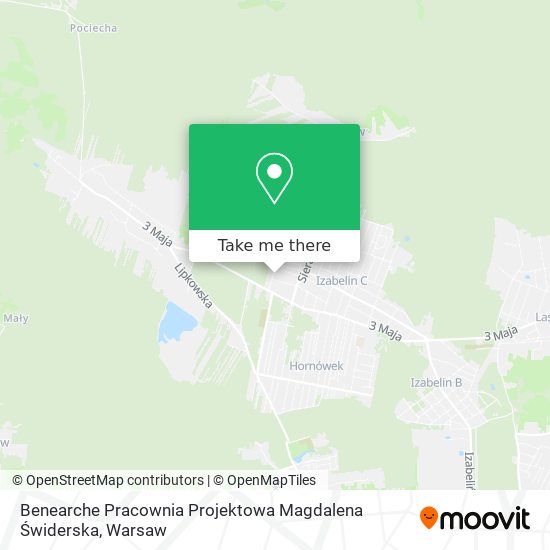 Benearche Pracownia Projektowa Magdalena Świderska map