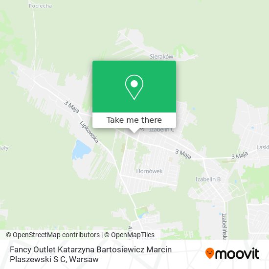 Fancy Outlet Katarzyna Bartosiewicz Marcin Plaszewski S C map