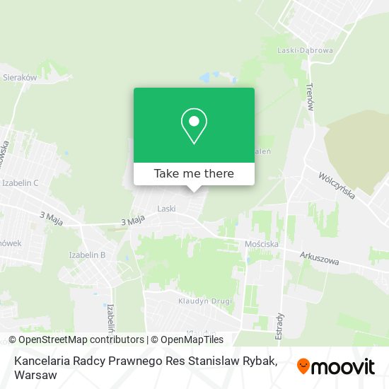 Kancelaria Radcy Prawnego Res Stanislaw Rybak map