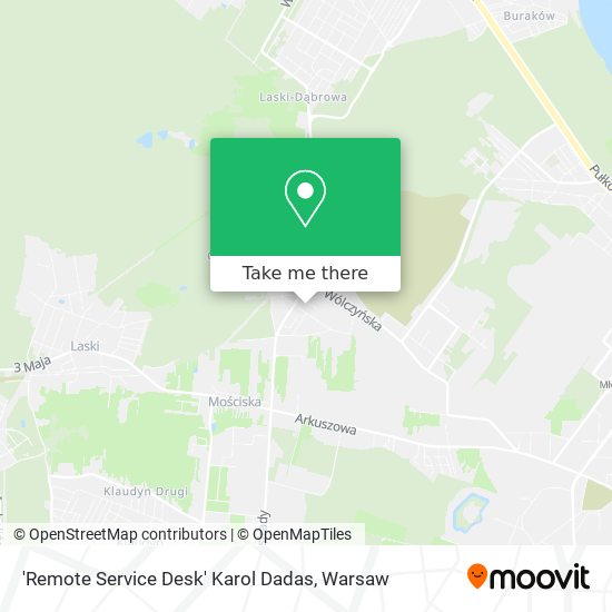 'Remote Service Desk' Karol Dadas map