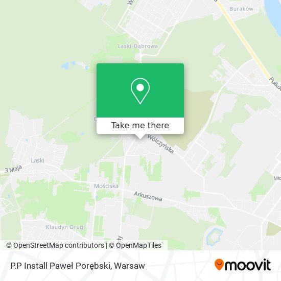 P.P Install Paweł Porębski map