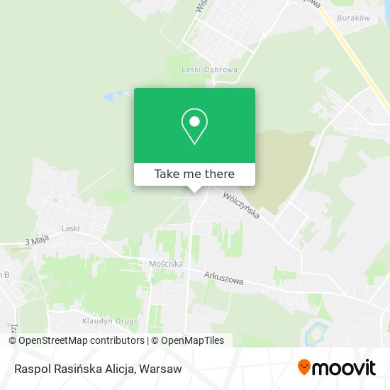 Raspol Rasińska Alicja map