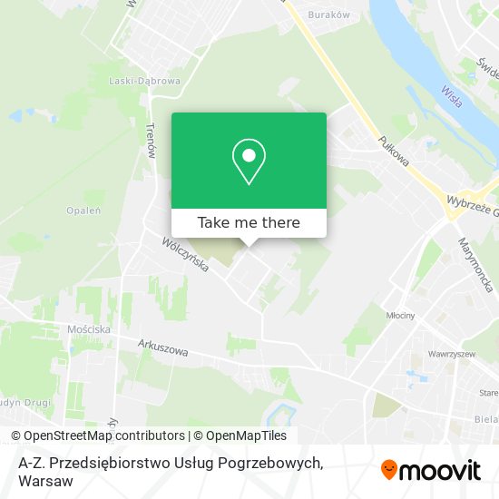 A-Z. Przedsiębiorstwo Usług Pogrzebowych map