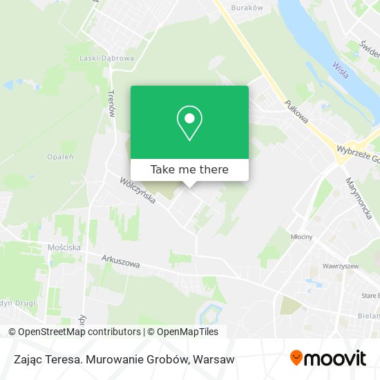 Zając Teresa. Murowanie Grobów map