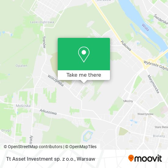 Tt Asset Investment sp. z o.o. map