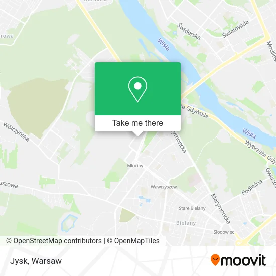 Jysk map