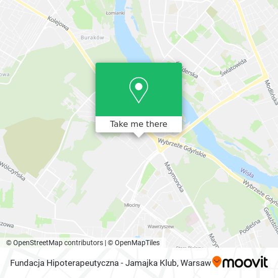 Fundacja Hipoterapeutyczna - Jamajka Klub map