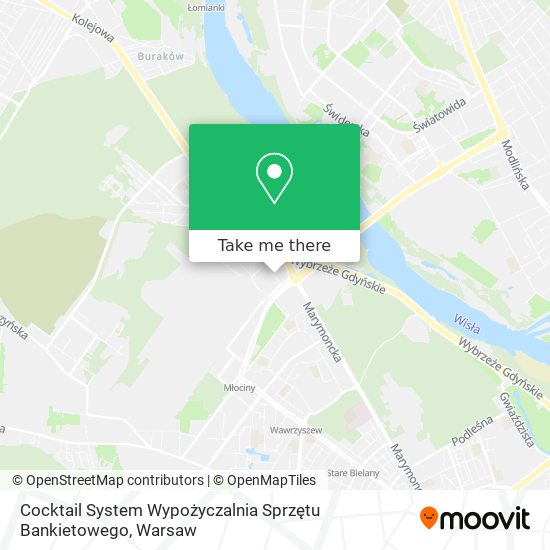 Cocktail System Wypożyczalnia Sprzętu Bankietowego map