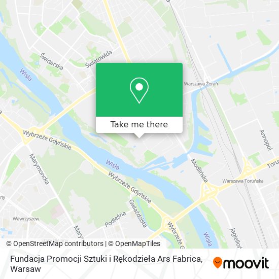 Fundacja Promocji Sztuki i Rękodzieła Ars Fabrica map