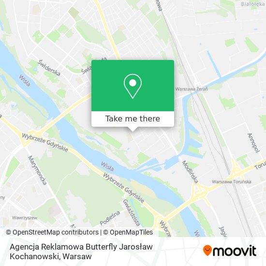 Agencja Reklamowa Butterfly Jarosław Kochanowski map