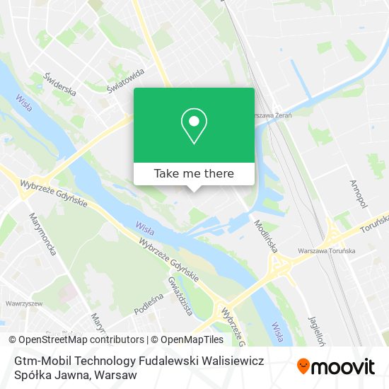 Карта Gtm-Mobil Technology Fudalewski Walisiewicz Spółka Jawna