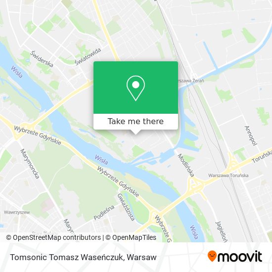 Tomsonic Tomasz Waseńczuk map