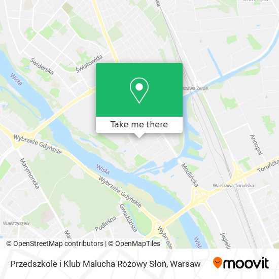 Przedszkole i Klub Malucha Różowy Słoń map