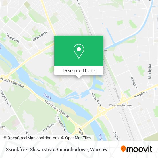 Skonkfrez. Ślusarstwo Samochodowe map