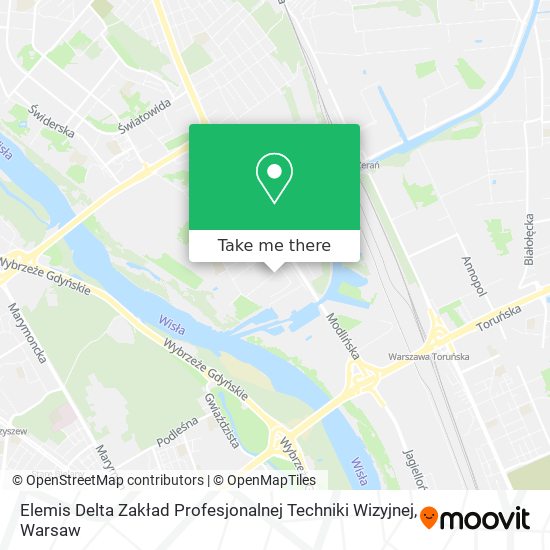 Elemis Delta Zakład Profesjonalnej Techniki Wizyjnej map