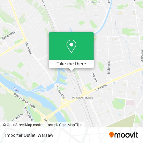 Importer Outlet map