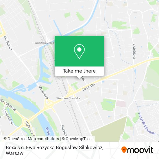 Bexx s.c. Ewa Różycka Bogusław Siłakowicz map