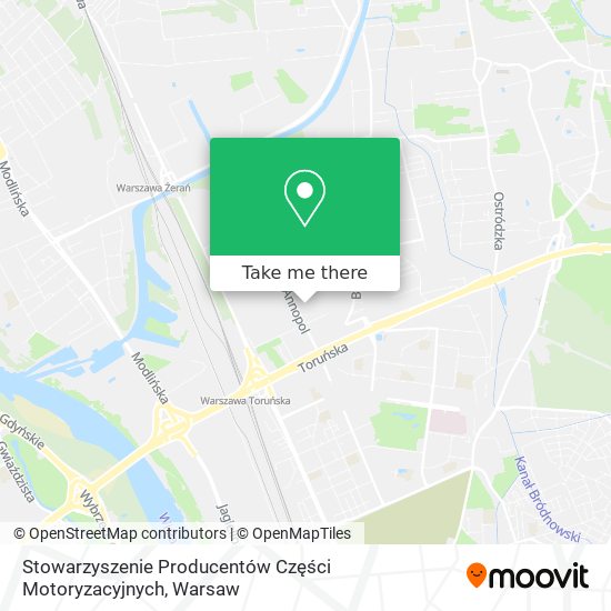 Stowarzyszenie Producentów Części Motoryzacyjnych map